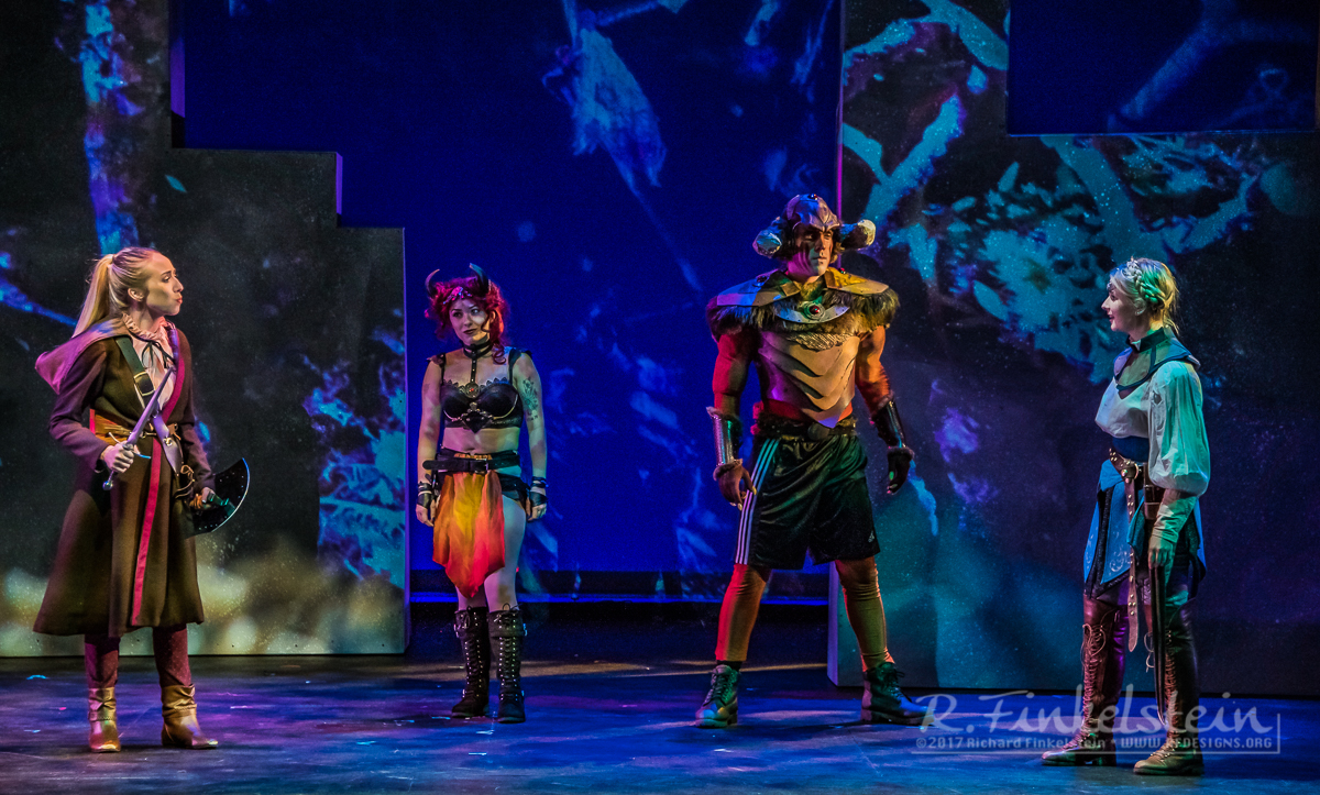 She Kills Monsters. Richard Finkelstein, Lighting Design. James Madison University, JMU