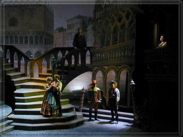 A Tale of Cinderella set design by Richard Finkelstein