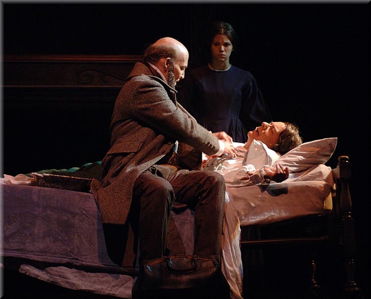 Jane Eyre by  Charlotte Bronte adapted by Richard Rose at Barter Theatre. Scenery design is by Richard Finkelstein