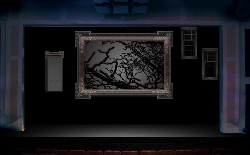 Jane Eyre by  Charlotte Bronte adapted by Richard Rose at Barter Theatre. Scenery design is by Richard Finkelstein