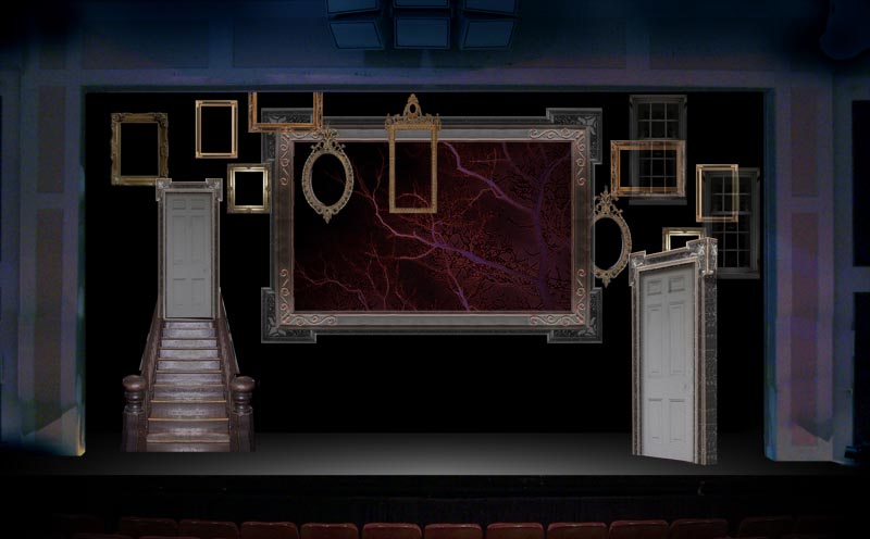 Jane Eyre by  Charlotte Bronte adapted by Richard Rose at Barter Theatre. Scenery design is by Richard Finkelstein