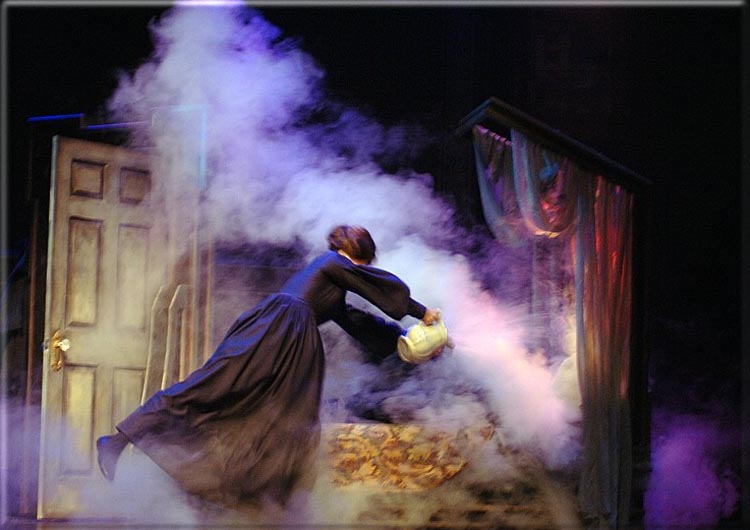 Jane Eyre by  Charlotte Bronte adapted by Richard Rose at Barter Theatre. Scenery design is by Richard Finkelstein