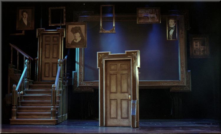 Jane Eyre by  Charlotte Bronte adapted by Richard Rose at Barter Theatre. Scenery design is by Richard Finkelstein