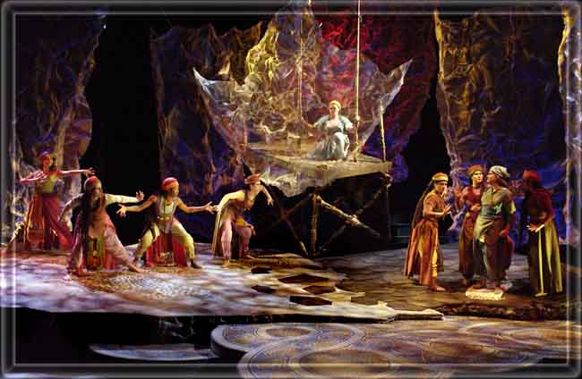 Medea - Set design by R. Finkelstein