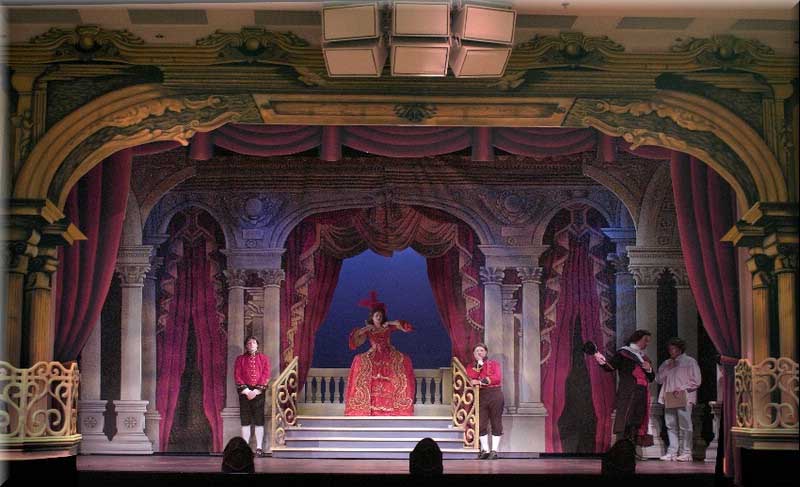 Scarlet Pimpernel Stage Design